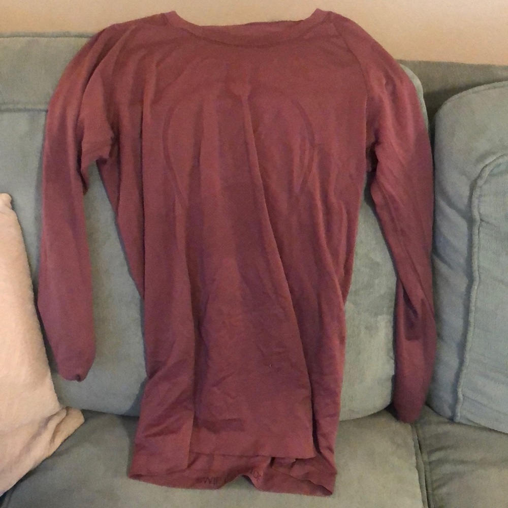 Lululemon Swifty tech long sleeve plum